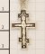 2-338-3 Крест серебро пр.925 лит ч/ч