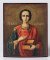 Пантелеимон Икона 9х11 на дереве, лак