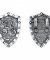 21-000289-115000 Подвеска серебро пр.925 Георгий Победоносец